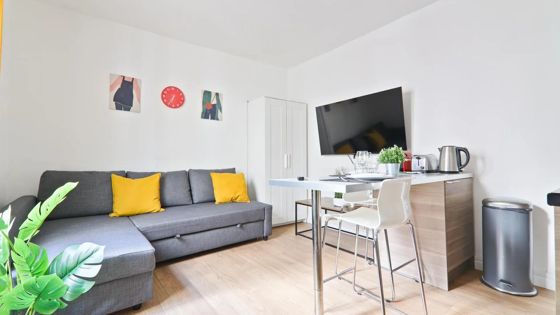 Studio Appartement Quartier Tour Eiffel 10 Free Netflix باريس 0*,  فرنسا